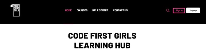 CFG Learning Hub Homepage